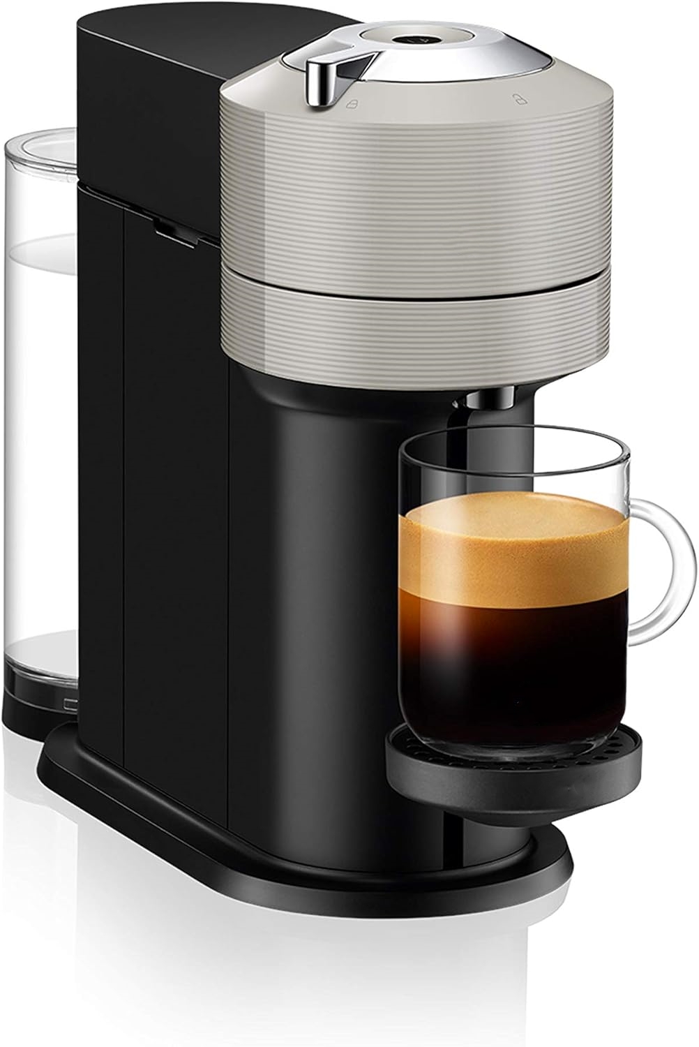 Vertuo Next Coffee and Espresso Maker by Breville, with Aeroccino Milk Frother, Light Grey(Buy 2 And Get Free Shipping)