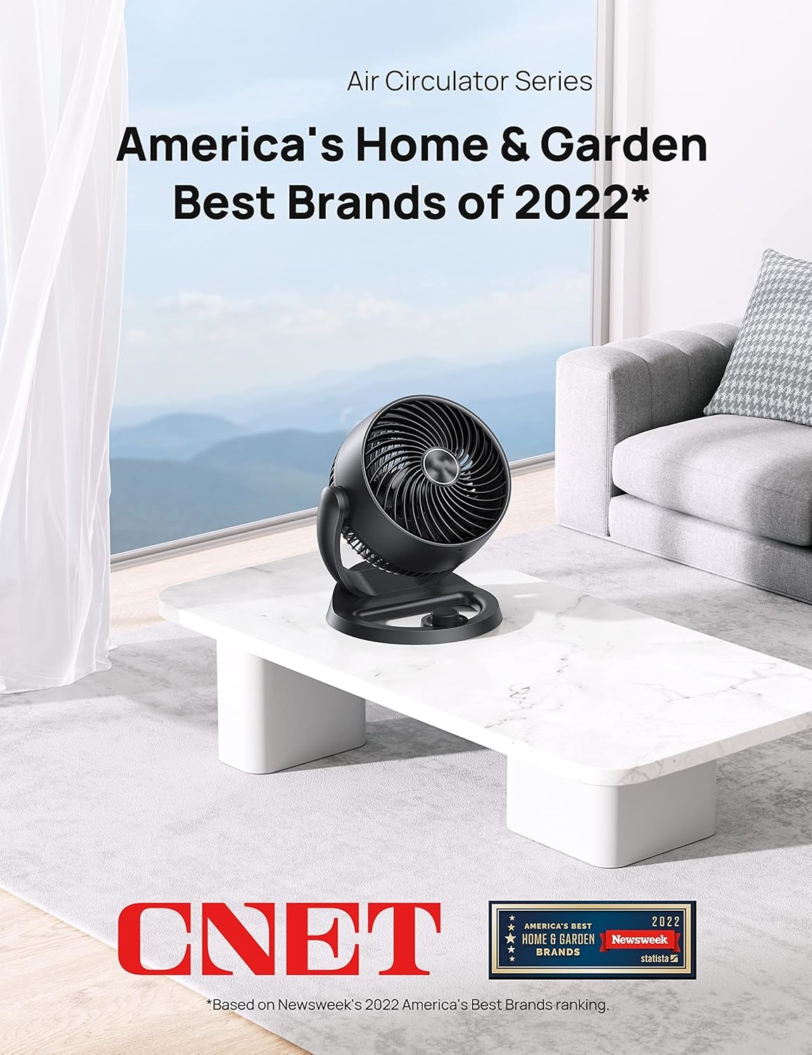 Dreo Tower Fan for Bedroom