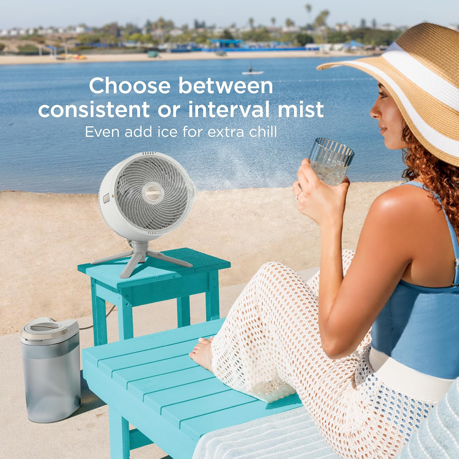 FlexBreeze Pro Mist Fan