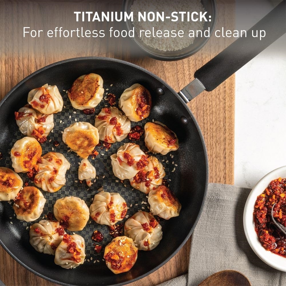 Ultimate Hard Anodized Nonstick Cookware Set 17 Piece