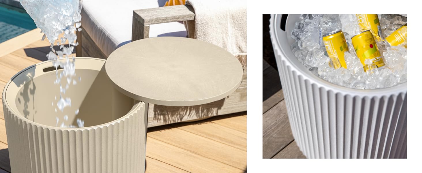Cooler Side Table Carousel 2
