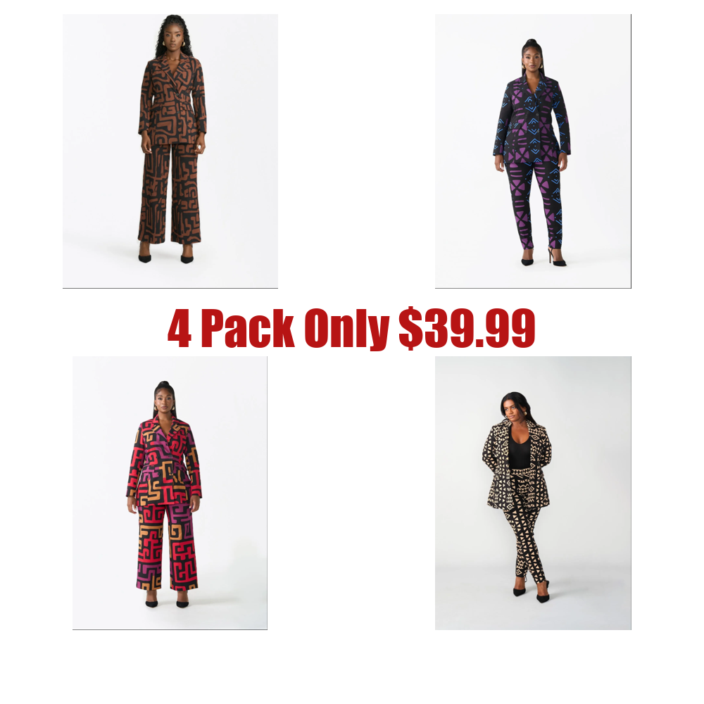 Women's African Print Stretch Blazer
