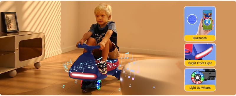 Product Introduction of FanttikRide N7 Electric Wiggle Car with Pedal, Ride on Toy 4