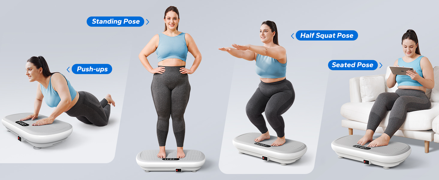 Vibration Plate Exercise Machine