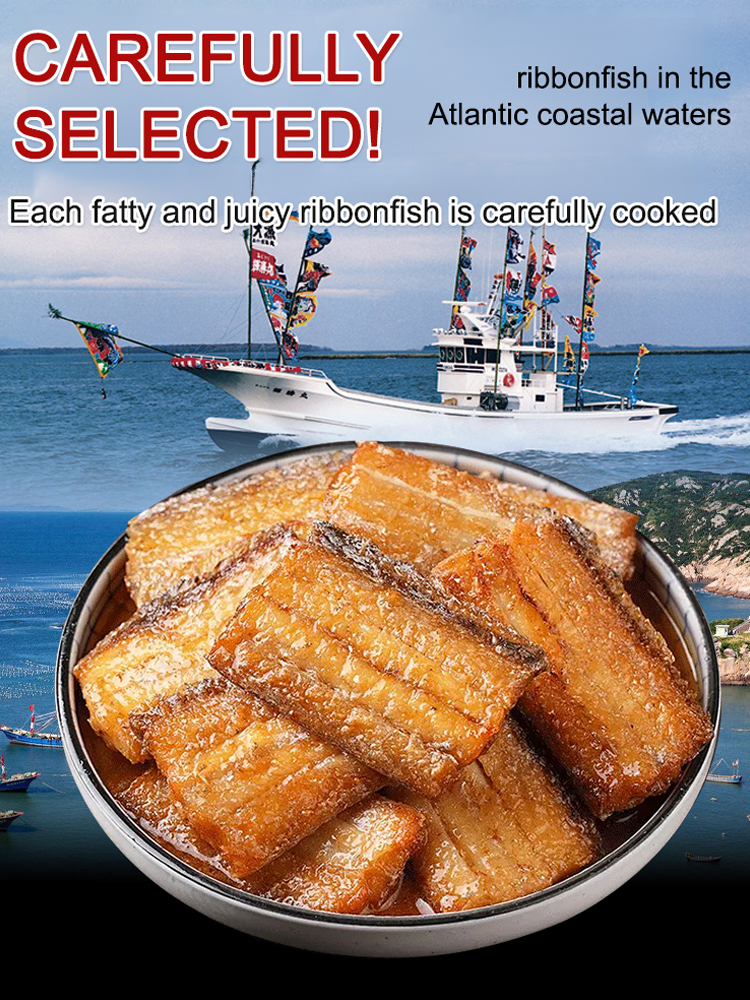 Silver band fish from the North Atlantic🎊 Crispy and flavorful, even the bones are crunchy✨ No preservatives added🎈 Rich in protein and Omega-3🚀 Order now and get buy one, get two free🚀