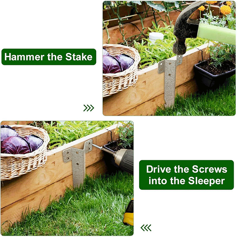 Easy installation fence post repair stakes