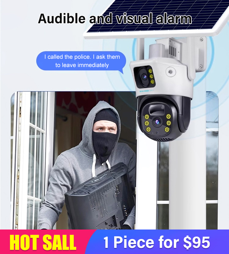 Save hundreds of thousands of dollars annually 🎊 No complicated wiring needed; once installed, it can monitor a space of 800 square meters 🌟 Features automatic tracking functionality to completely eliminate surveillance blind spots 🛍