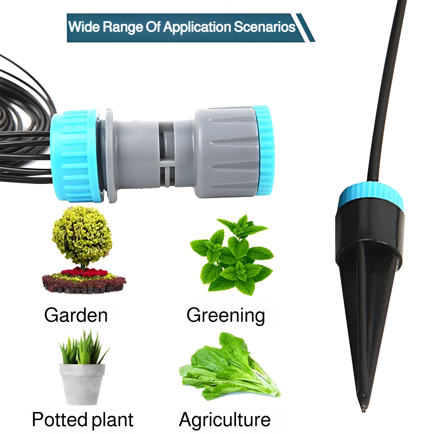 10-head drip kit automatic watering device for home plants