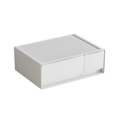 Storage box plastic desktop storage box cosmetic drawer storage box free combination multi-layer sta