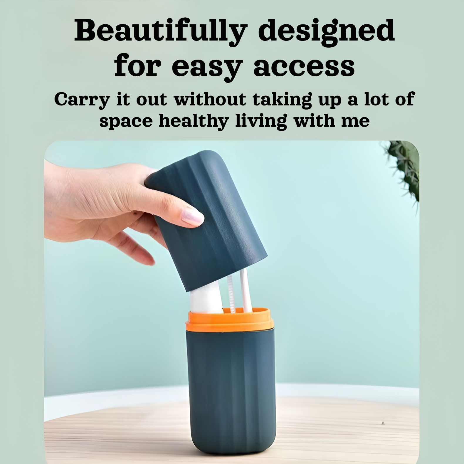 Oral care travel kit with mouthwash cup