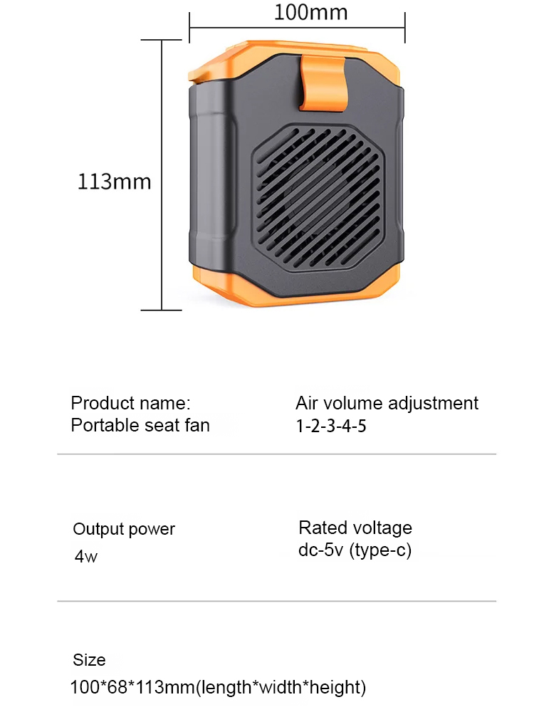 Hang it on your waist, and even when the temperature reaches forty degrees, you can feel a sixteen-degree air conditioning breeze. 🌟 Equipped with an AI intelligent cooling chip. Reduces body temperature by 16 degrees within 3 seconds. 🌟