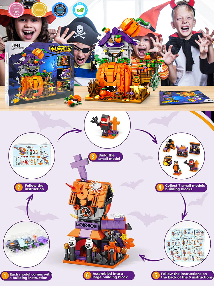 Halloween Blind Box✨ Build Vampire Castle and Monsters✨ Global Sensation Blind Box Design