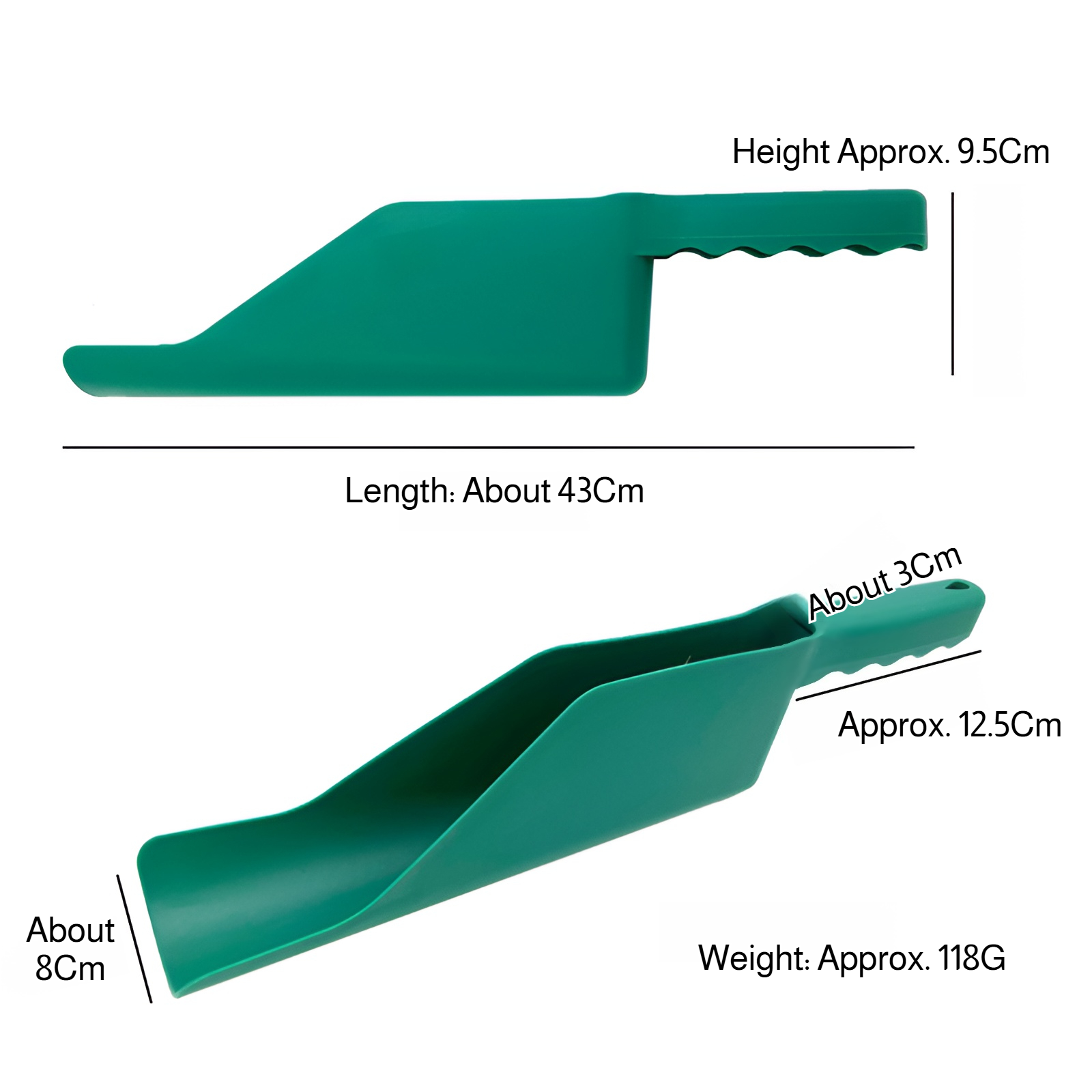 Eaves shovel cleaning gutter tool removing leaves