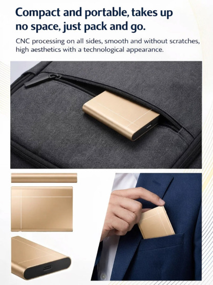 Profi 32TB SSD Silicon Valley Technologie✨ | UL und FCC zertifiziert | 4000MB/s High-Speed Transfer✨ | 100 Prozent Datenschutz Konformität