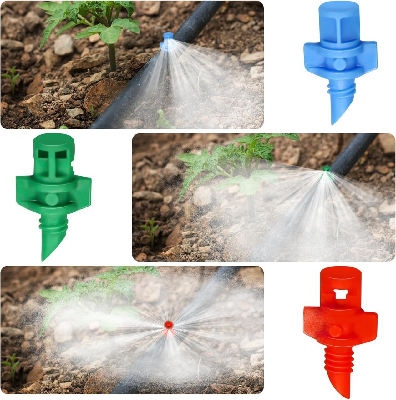 Versatile sprayer for garden, courtyard, and flower beds