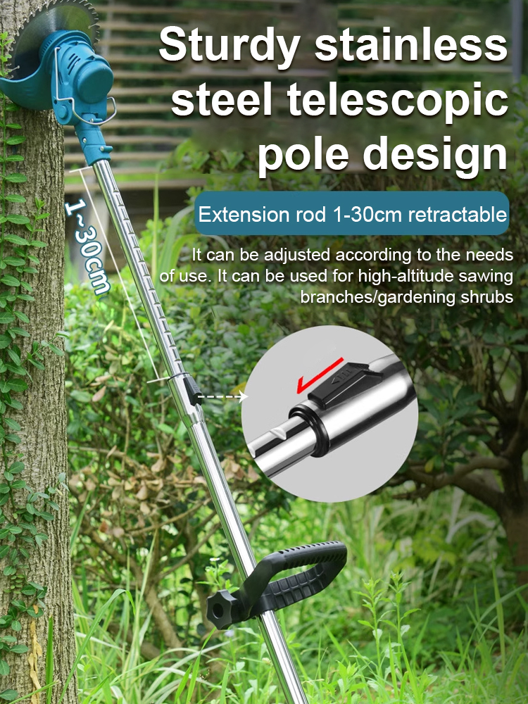 Lightweight lithium battery garden lawn mower🌟Lightweight weed trimmer for seniors to use one - handed.🌟It's three times more efficient than regular trimmers.🌟