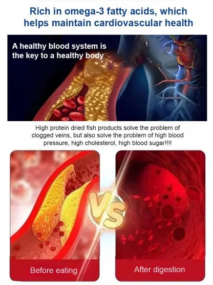 Silver band fish from the North Atlantic🎊 Crispy and flavorful, even the bones are crunchy✨ No preservatives added🎈 Rich in protein and Omega-3🚀 Order now and get buy one, get two free🚀