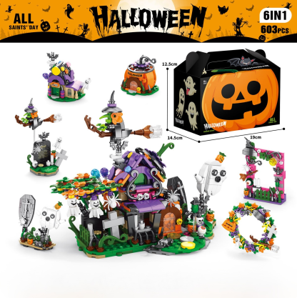 Halloween Blind Box✨ Build Vampire Castle and Monsters✨ Global Sensation Blind Box Design