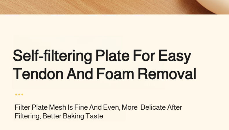 Home small electric egg churn in modern kitchen setting