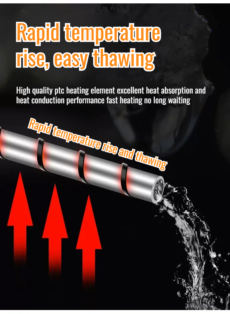 Flexible Pipe Defrosting Tape for Outdoor Plumbing