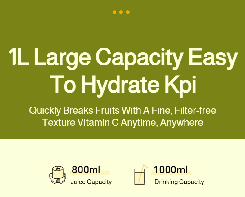 Compact and lightweight electric juicer cup for outdoor activities