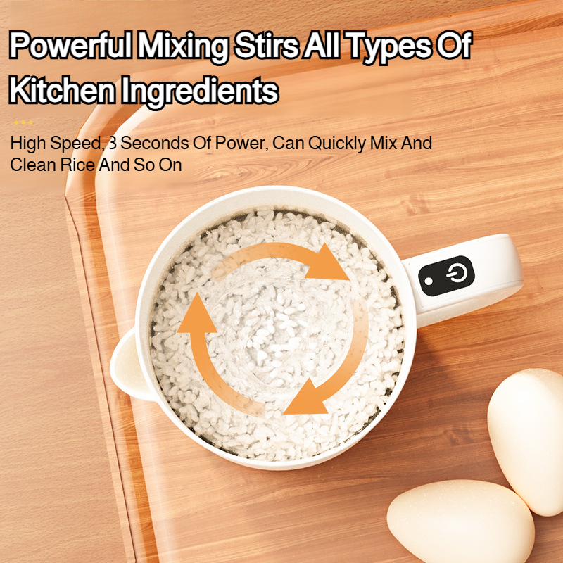 Home small electric egg churn multifunction mixer egg beater filter Amoy egg churn