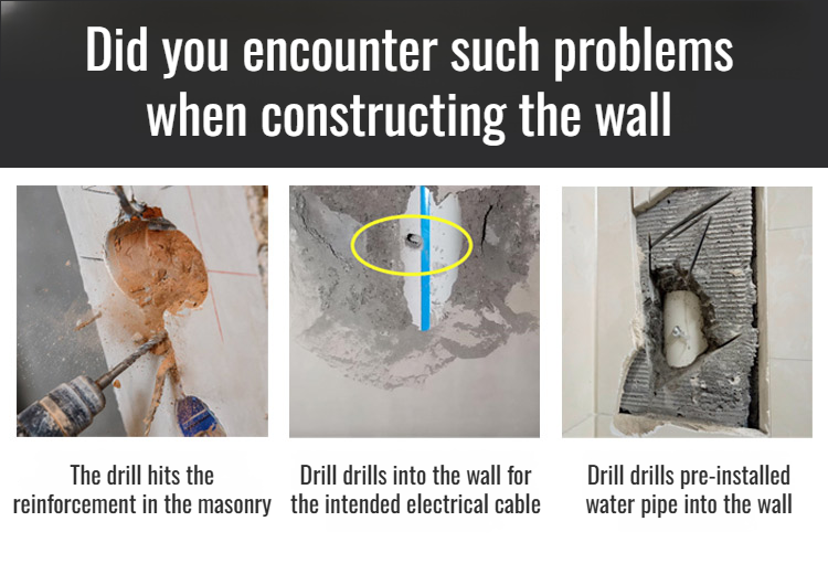 Wall Detector Metal Detector Measuring Instrument front view