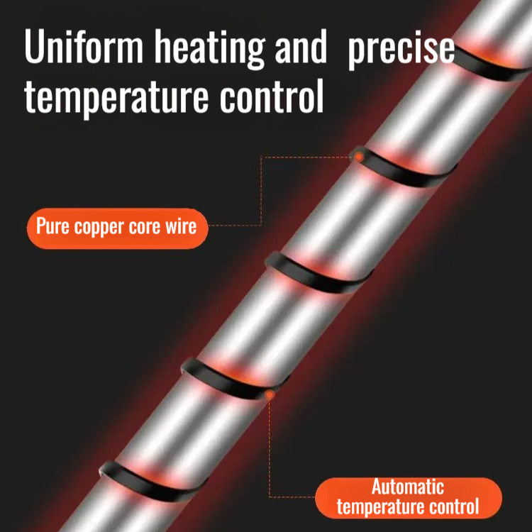 Waterproof Pipe Defrosting Flame Retardant Electric Companion Heating Tape