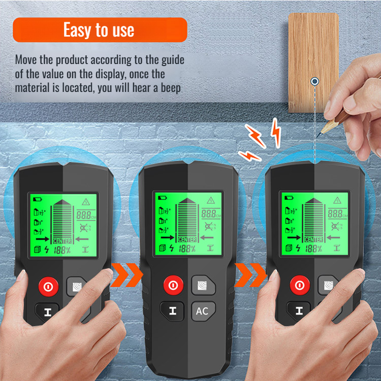 Wall Detector Metal Detector Measuring Instrument