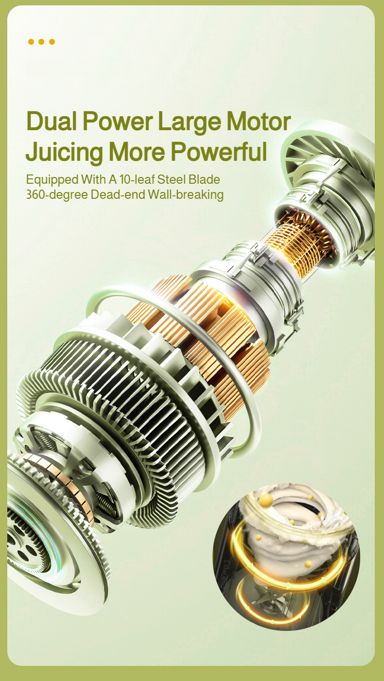 Healthy lifestyle with portable mixing juice cup