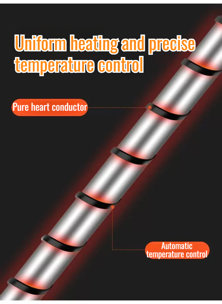 Heavy Duty Waterproof Pipe Heating Tape for Industrial Use