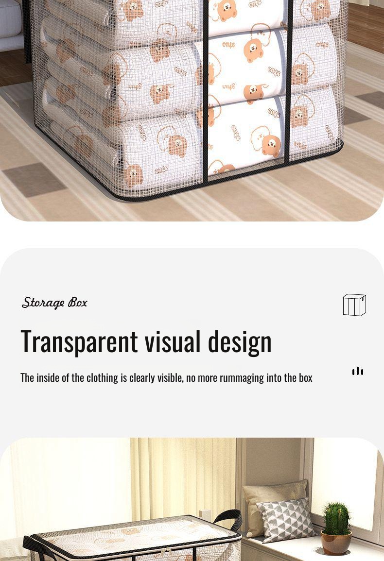 Durable moving storage bag for quilts and garments