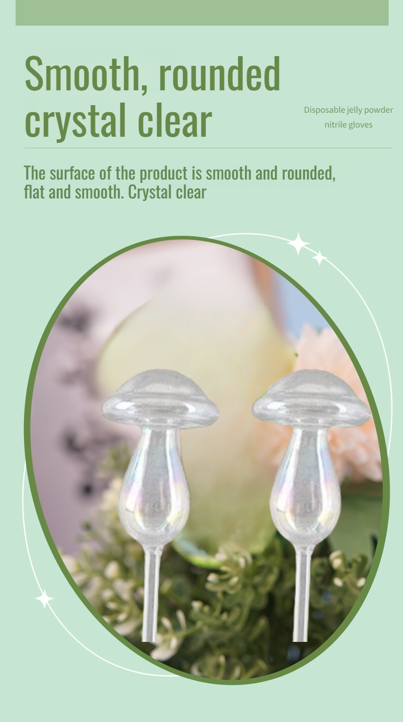 Glass Plant Round Watering Ball for automatic plant hydration