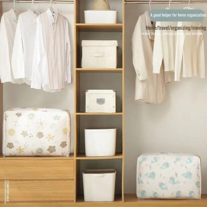 Dormitory moving bag clothing quilt special storage bag quilt storage bag moving woven bag snakeskin