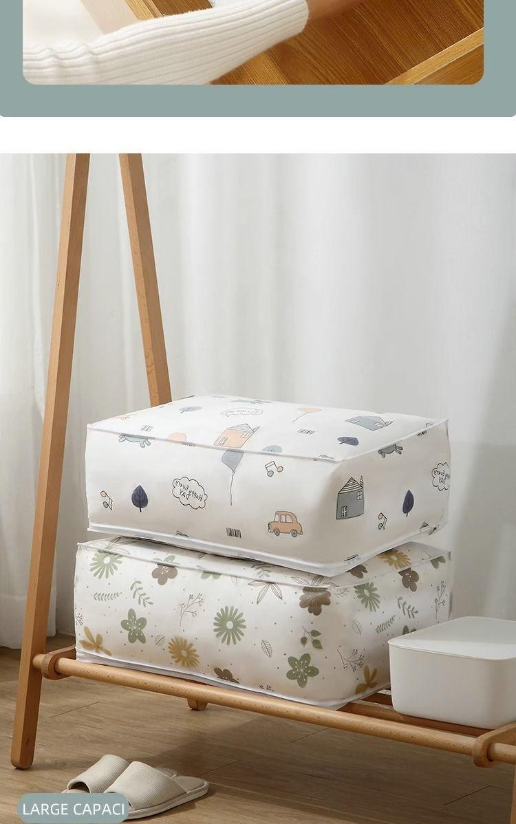 Snakeskin pattern moving bag for easy transport