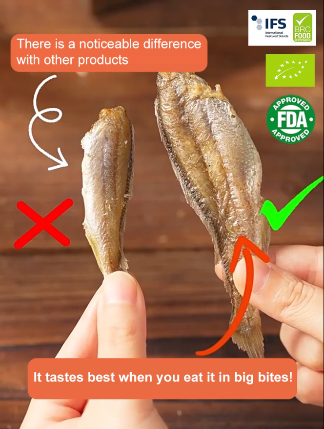 🐟 North Atlantic deep-sea yellow croaker 🐟 Recommended by the American Heart Association 🎊 Over 900,000 boxes sold 🎉 Omega-3 concentration is five times that of farmed fish 🔥