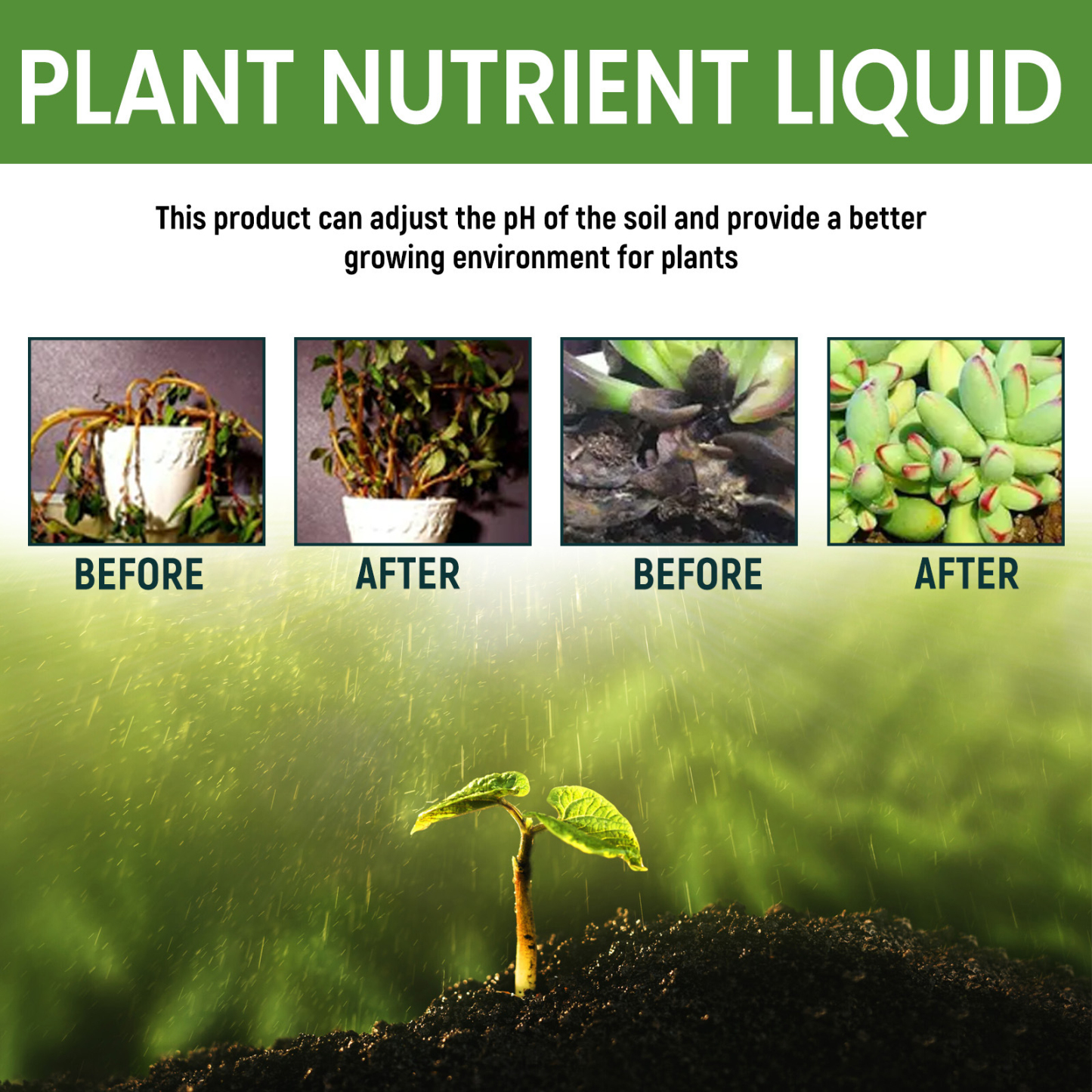 Nutrient solution for gardeners