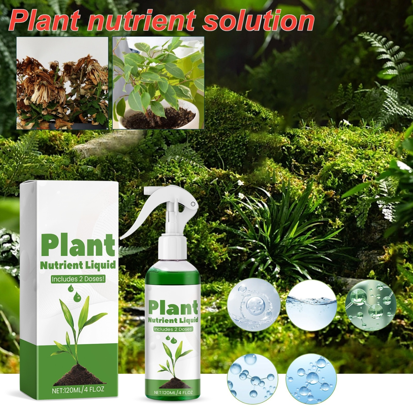 Nutrient solution for gardeners