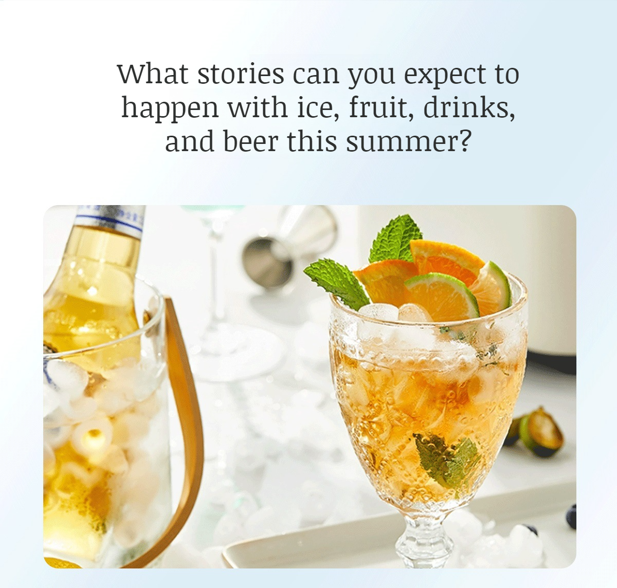 Space-saving mini ice maker for home and office use