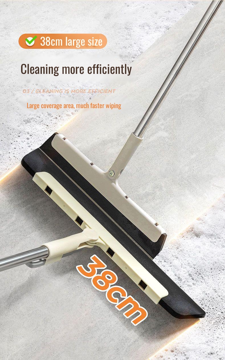 Innovative bathroom cleaning artifact for toilet floors