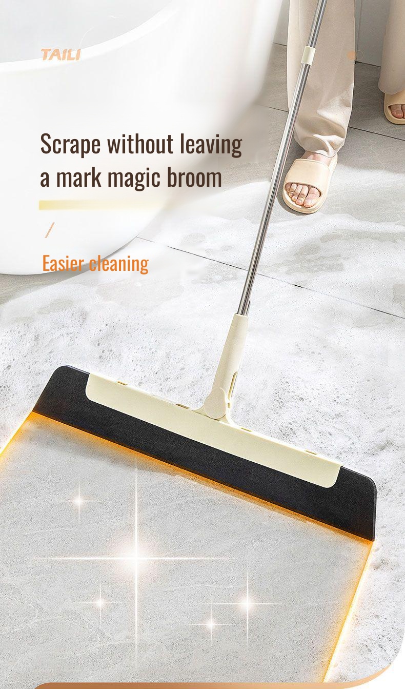 Magic broom sweeping mop for bathroom floor cleaning