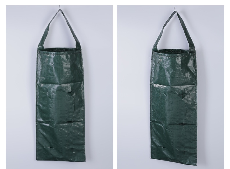 Easy-to-install wall-mounted planting bag