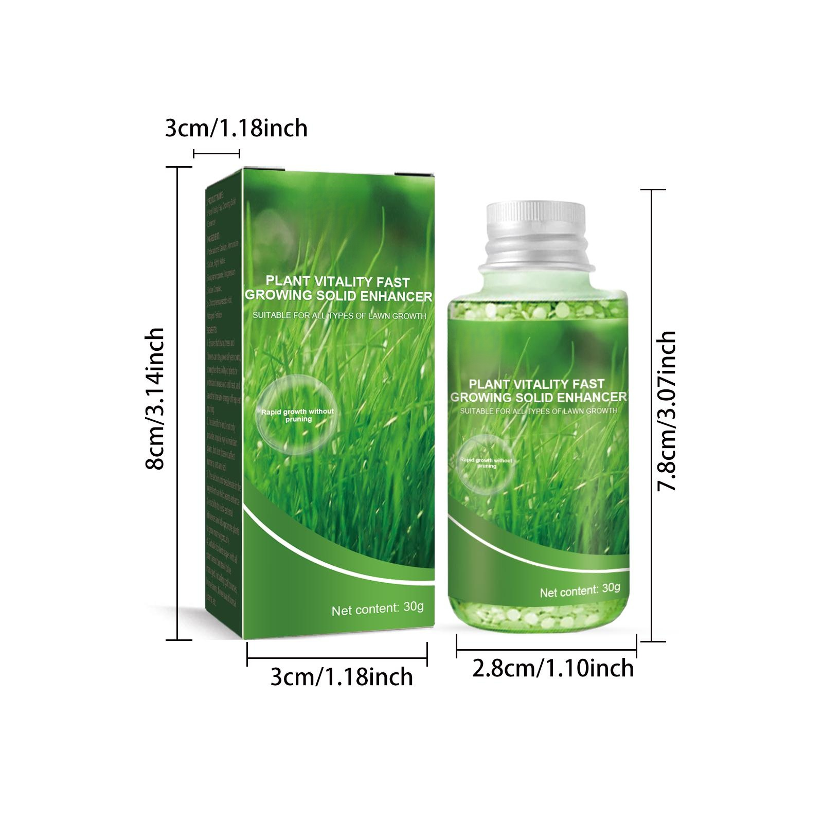 Boosts green leaf color and plant vitality