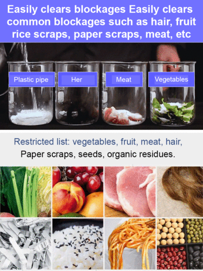 【✅One-Second Pipe Cleaner】 Fast-acting, powerful and safe deodorizing formula, suitable for all pipes.