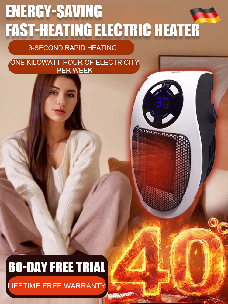 【3-second rapid heating AI energy-saving heater】 Energy-saving and non-drying, a miracle device for rapid heating throughout the entire house