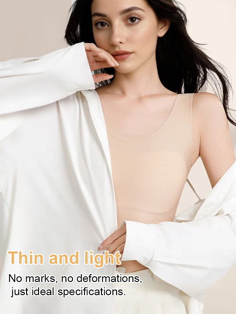 Ten pieces are not as good as one piece【wire-free anti-sagging shaping underwear】makes large breasts look smaller without feeling constricted, breathable and comfortable in summer