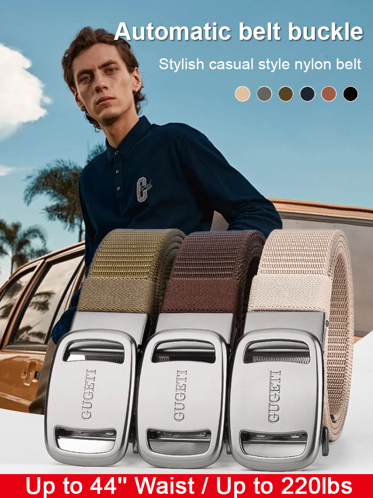 【Pilot Tactical Belt】Comfortable without constricting the waist, millimeter-level precise adjustment, comfortable to wear with various suits and casual wear.