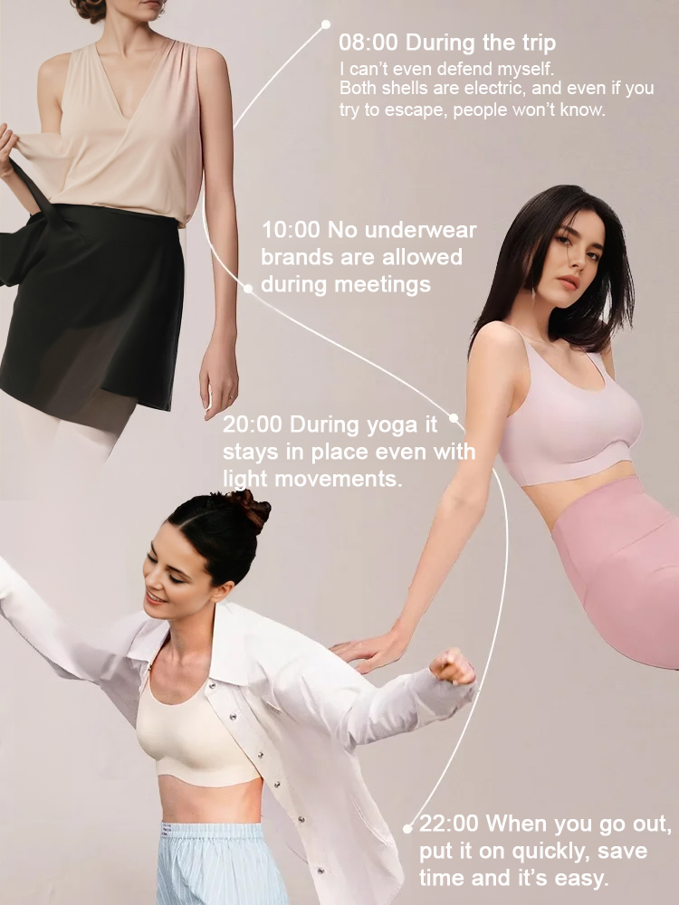 Ten pieces are not as good as one piece【wire-free anti-sagging shaping underwear】makes large breasts look smaller without feeling constricted, breathable and comfortable in summer