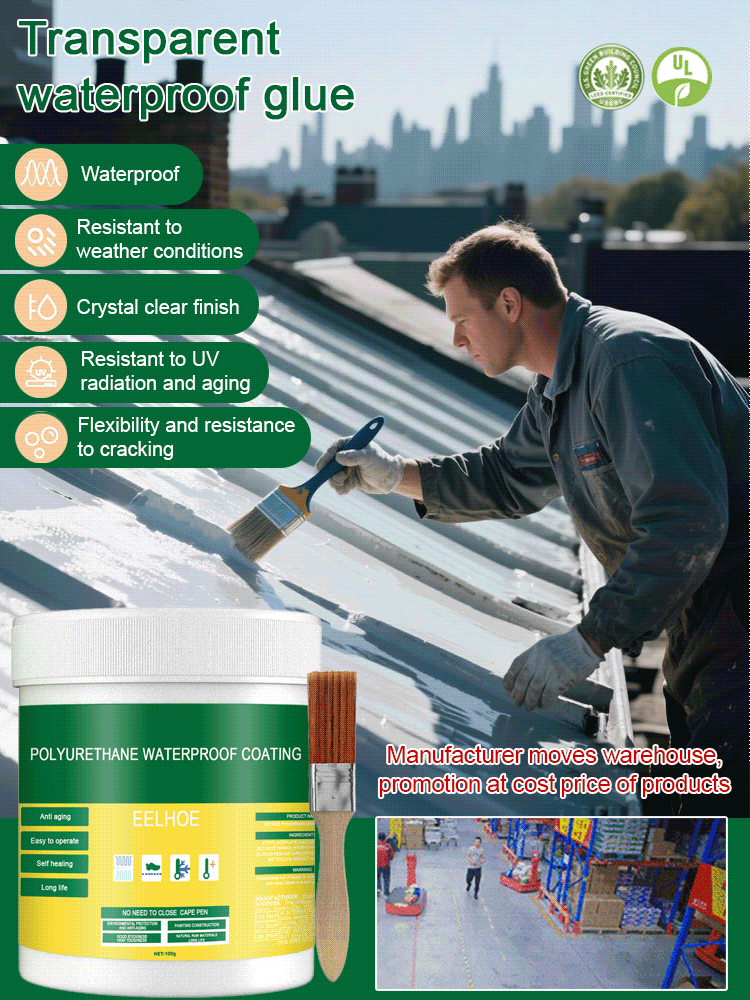 【Highly efficient waterproof sealant】Quick repair in 5 minutes, buy once to solve all leaks, safe and environmentally friendly