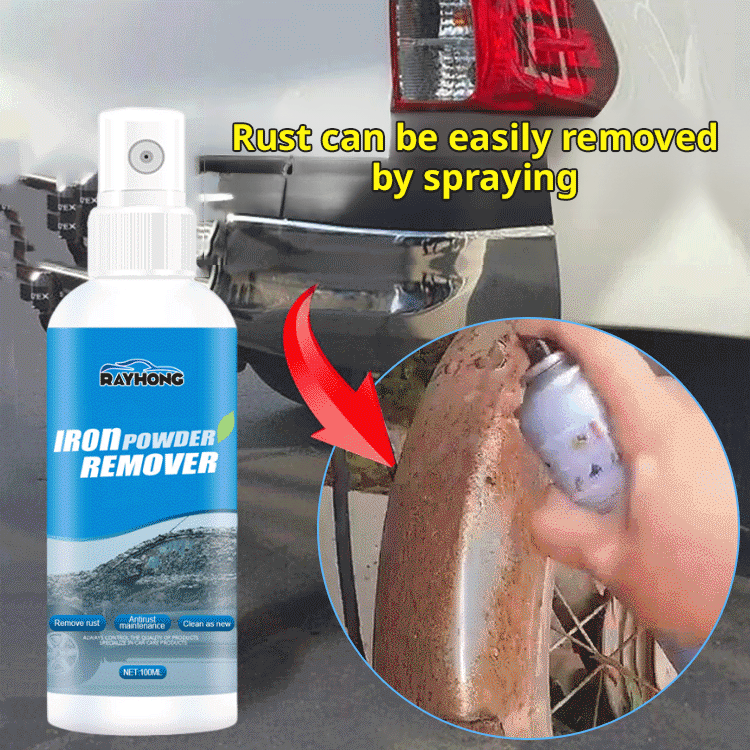 【✨50-year long-lasting anti-rust spray】 Quickly removes rust stains and restores metal luster.